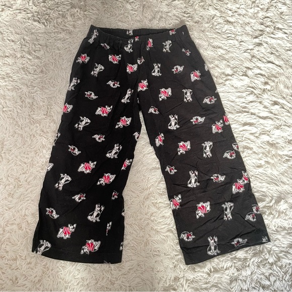 3/$25 Pug Wide Leg Pajama Pants - Picture 1 of 5